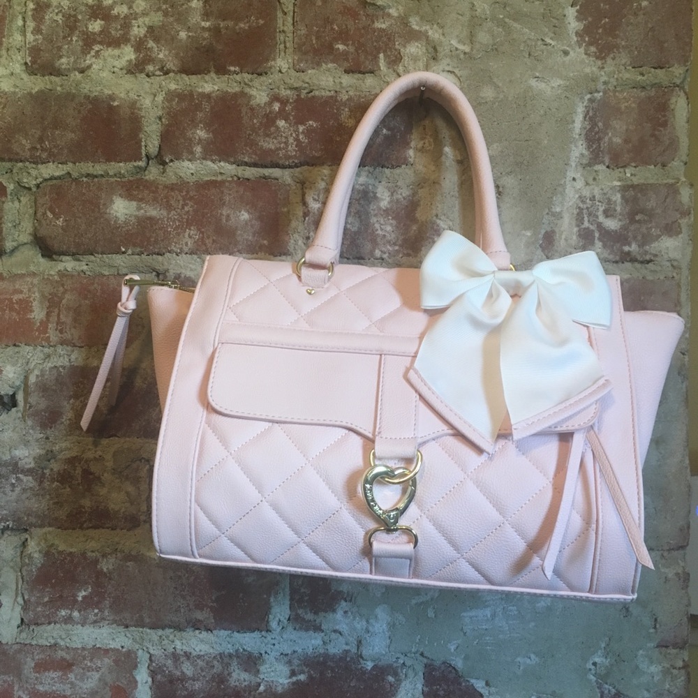 Betsey Johnson Pastel Pink Handbag